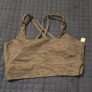 Constantly Varied Gear Longline Heather Grey Bra